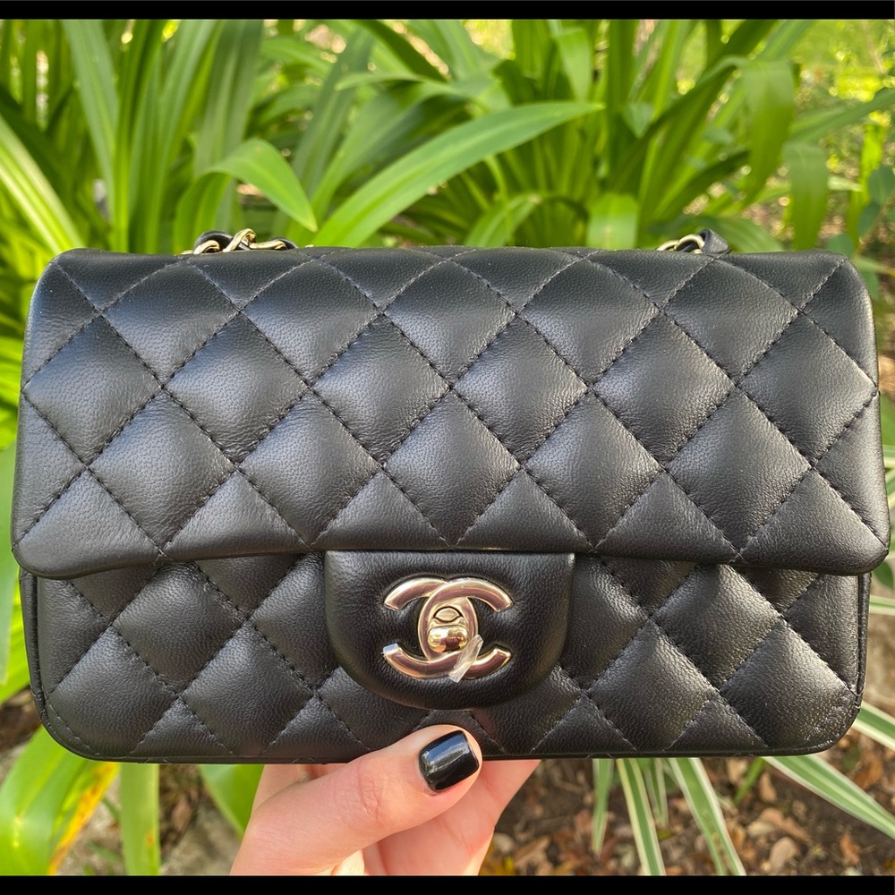 ❌SOLD❌Chanel 21K Black Rectangular Mini